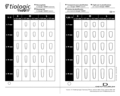 Láminas de planificación, tioLogic® TWINFIT, escala 1:1/1.25:1