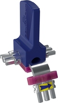Tornillo de expansión de varios sectores según Steiner, brazo central formable y adaptable individualmente, 2 brazos por separado, acero inoxidable