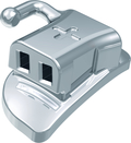Ortho-Cast M-Series, tubo bucal, rectangular doble, diente 17-16, -9° torque, +10° offset, slot 18
