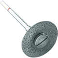Disco diamantado  Diasint, rígido,grosor 0,40 mm, ø 22 mm, granulación 180 µm