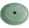 Pulidores de goma, verde, ø 22 mm, Forma: lentejuela