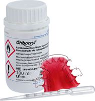 Concentrado de colorante Orthocryl®, rojo