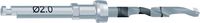 ADVANCED fresa de profundidad, ø 2.0 mm, L 17.0 mm