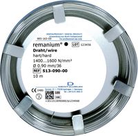 Rollo laboratorio remanium®, redondo 0,90 mm / 36, duro