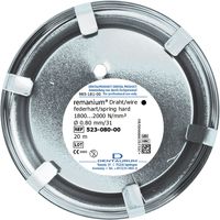 Rollo laboratorio remanium®, redondo 0,80 mm / 31, duro elástico