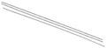 Alambre para retenedor de titanio, Ti5, trenzado de 3 alambres, redondo 0,50 mm / 20