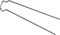 Gancho Adams Noninium®, longitud 7 mm