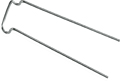 Gancho Adams Noninium®, longitud 11 mm