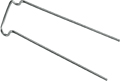 Gancho Adams Noninium®, longitud 12 mm