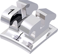 equilibrium® 2, bracket metálico, diente 41, -1° torque, 0° angulación, Roth 18