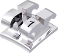 equilibrium® 2, bracket metálico, diente 31, 0° torque, 0° angulación, Ricketts® Universal 18