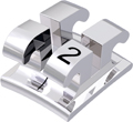 equilibrium® 2, bracket metálico, diente 32, 0° torque, 0° angulación, Ricketts® Universal 18