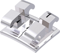 equilibrium® 2, bracket metálico, diente 21, 0° torque, 0° angulación, Standard Edgewise 18