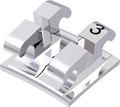 equilibrium® 2, bracket metálico, diente 23, 0° torque, 0° angulación, Standard Edgewise 18
