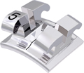 equilibrium® 2, bracket metálico, diente 45, 0° torque, 0° angulación, Standard Edgewise 18