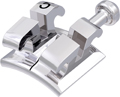 equilibrium® 2, bracket metálico con gancho, diente 15, -7° torque, 0° angulación, Roth 18