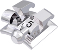 equilibrium® 2, bracket metálico con gancho, diente 35, -22° torque, 0° angulación, Roth 18