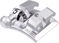 equilibrium® 2, bracket metálico con gancho, diente 45, -22° torque, 0° angulación, Roth 18