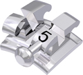 equilibrium® mini, bracket metálico con gancho, diente 35, -17° torque, +2° angulación, McLaughlin-Bennett-Trevisi** 18