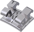 equilibrium® ti, bracket de titanio, diente 11, +17° torque, +4° angulación, McLaughlin-Bennett-Trevisi** 18
