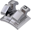 equilibrium® ti, bracket de titanio, diente 25, -7° torque, 0° angulación, McLaughlin-Bennett-Trevisi** 18