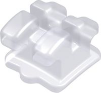 discovery® pearl, bracket cerámico, diente 42, -1° torque, 0° angulación, Roth 18