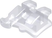 discovery® pearl, bracket cerámico con gancho, diente 43, 0° torque, +3° angulación, McLaughlin-Bennett-Trevisi** 18