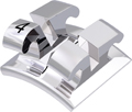 equilibrium® 2, bracket metálico, diente 44, -17° torque, 0° angulación, Roth 22