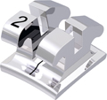 equilibrium® 2, bracket metálico, diente 42, -6° torque, 0° angulación, McLaughlin-Bennett-Trevisi** 22