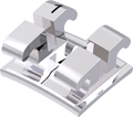 equilibrium® 2, bracket metálico, diente 11, 0° torque, 0° angulación, Standard Edgewise 22