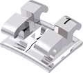 equilibrium® 2, bracket metálico, diente 21, 0° torque, 0° angulación, Standard Edgewise 22