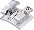 equilibrium® 2, bracket metálico, diente 25, 0° torque, 0° angulación, Standard Edgewise 22