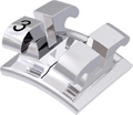 equilibrium® 2, bracket metálico, diente 43, 0° torque, 0° angulación, Standard Edgewise 22