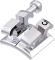 equilibrium® 2, bracket metálico con gancho, diente 25, -7° torque, 0° angulación, Roth 22