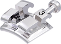 equilibrium® 2, bracket metálico con gancho, diente 23, 0° torque, +8° angulación, McLaughlin-Bennett-Trevisi** 22