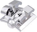 equilibrium® 2, bracket metálico con gancho, diente 34, -12° torque, +2° angulación, McLaughlin-Bennett-Trevisi** 22
