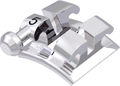 equilibrium® 2, bracket metálico con gancho, diente 45, -17° torque, +2° angulación, McLaughlin-Bennett-Trevisi** 22