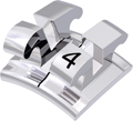 equilibrium® mini, bracket metálico, diente 34, -12° torque, +2° angulación, McLaughlin-Bennett-Trevisi** 22