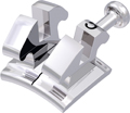 equilibrium® mini, bracket metálico con gancho, diente 15, -7° torque, 0° angulación, McLaughlin-Bennett-Trevisi** 22