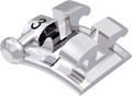 equilibrium® mini, bracket metálico con gancho, diente 43, 0° torque, +3° angulación, McLaughlin-Bennett-Trevisi** 22