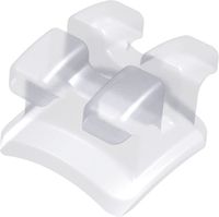 discovery® pearl, bracket cerámico, diente 24, -7° torque, 0° angulación, Roth 22
