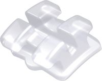 discovery® pearl, bracket cerámico, diente 34, -17° torque, 0° angulación, Roth 22