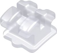 discovery® pearl, bracket cerámico, diente 41, -1° torque, 0° angulación, Roth 22