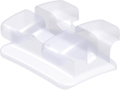 discovery® pearl, bracket cerámico, diente 21, +17° torque, +4° angulación, McLaughlin-Bennett-Trevisi** 22