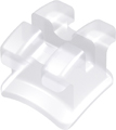discovery® pearl, bracket cerámico, diente 25, -7° torque, 0° angulación, McLaughlin-Bennett-Trevisi** 22