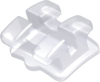 discovery® pearl, bracket cerámico, diente 44, -12° torque, +2° angulación, McLaughlin-Bennett-Trevisi** 22