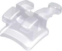 discovery® pearl, bracket cerámico con gancho, diente 15, -7° torque, 0° angulación, Roth 22