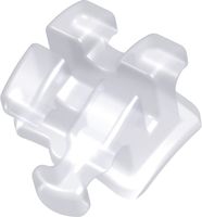 discovery® pearl, bracket cerámico con gancho, diente 33, -11° torque, +7° angulación, Roth 22