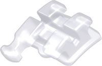 discovery® pearl, bracket cerámico con gancho, diente 45, -22° torque, 0° angulación, Roth 22