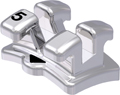 discovery® smart, bracket metálico, diente 45, -17° torque, +2° angulación, McLaughlin-Bennett-Trevisi** 22